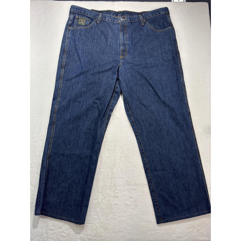 Cinch Jeans Mens 42x30 Blue Denim Relaxed Straight Leg Medium Wash MB90530002